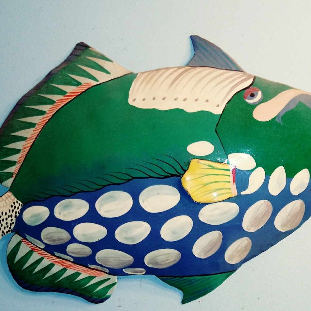 Metal Drum Fish pair from HATI (2)
